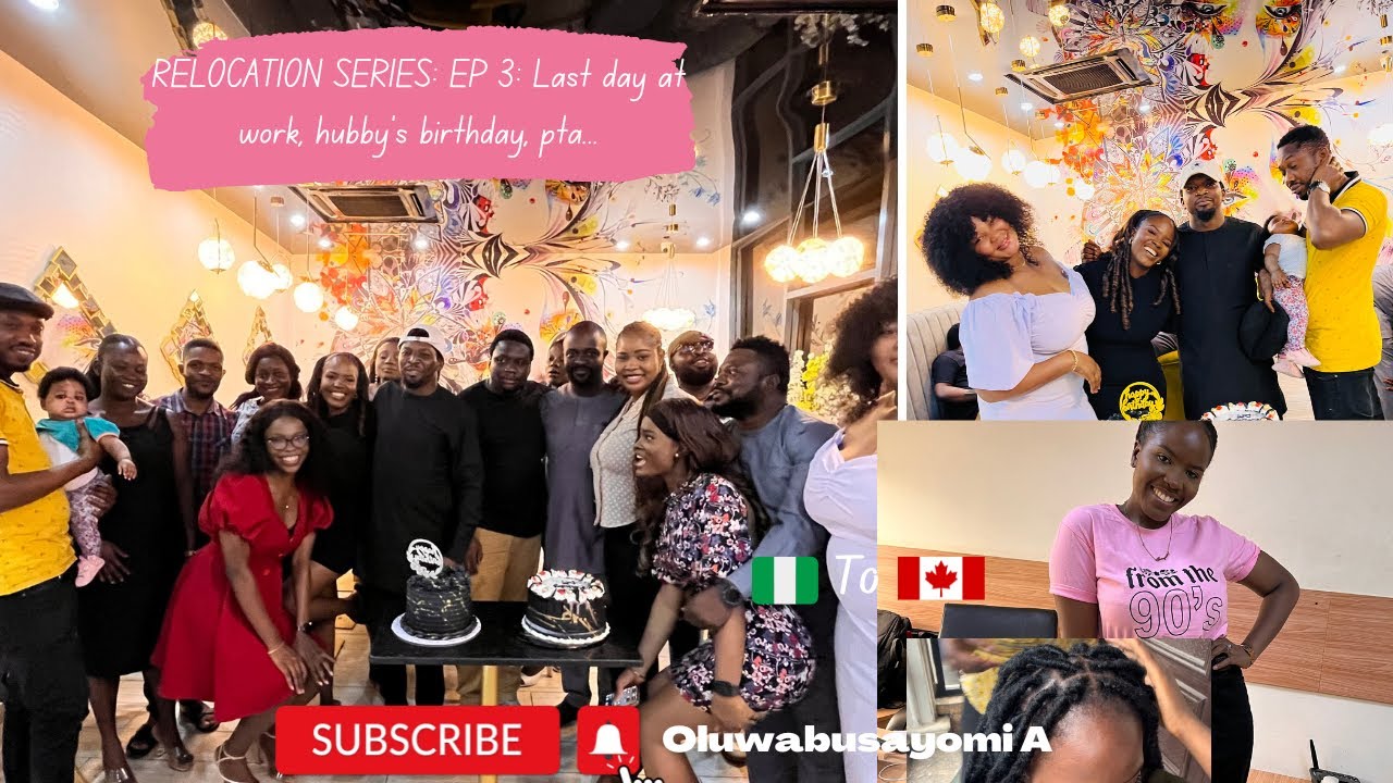 Travel Vlog3: Friends hangout/PTA hustle/Air Cargo/Moving to Ontario Canada🇨🇦 from Nigeria as a PR