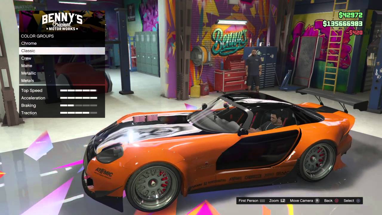 MAKING HAN’S CAR FROM TOKYO DRIFT (GTA V) -PS4