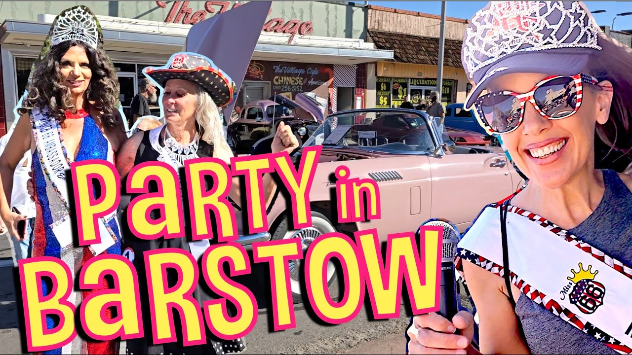 Барстоу возвращается! Фестиваль Main Street USA: шоу классических автомобилей и конкурс &laquo;Мисс Rou...