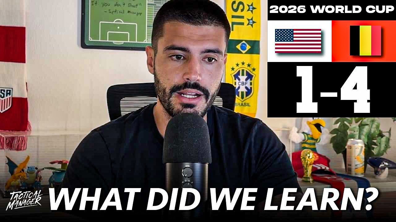 USA 1-4 Belgium | The USMNT is out of the World Cup... | What did we learn?