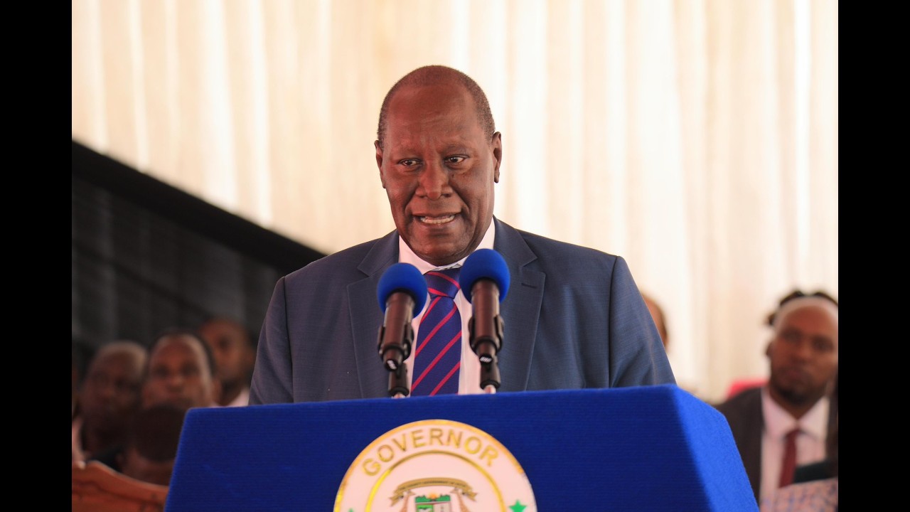 LIVE: Governor Malombe Commissioning the Kilimu Dispensary in Kitui
