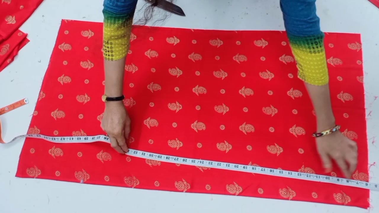 इस तरह से बनाए 2 मीटर कपड़े में ज्यादा घेर वाली सलवार/how to make heavy Patiyala Salwar from 2metre
