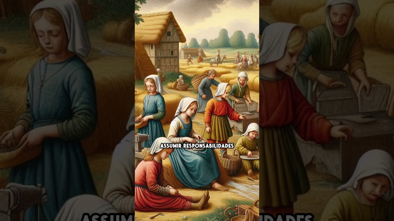N&atilde;o existiam crian&ccedil;as na idade m&eacute;dia! #curiosidades #idadeantiga #idadem&eacute;dia #idademedia