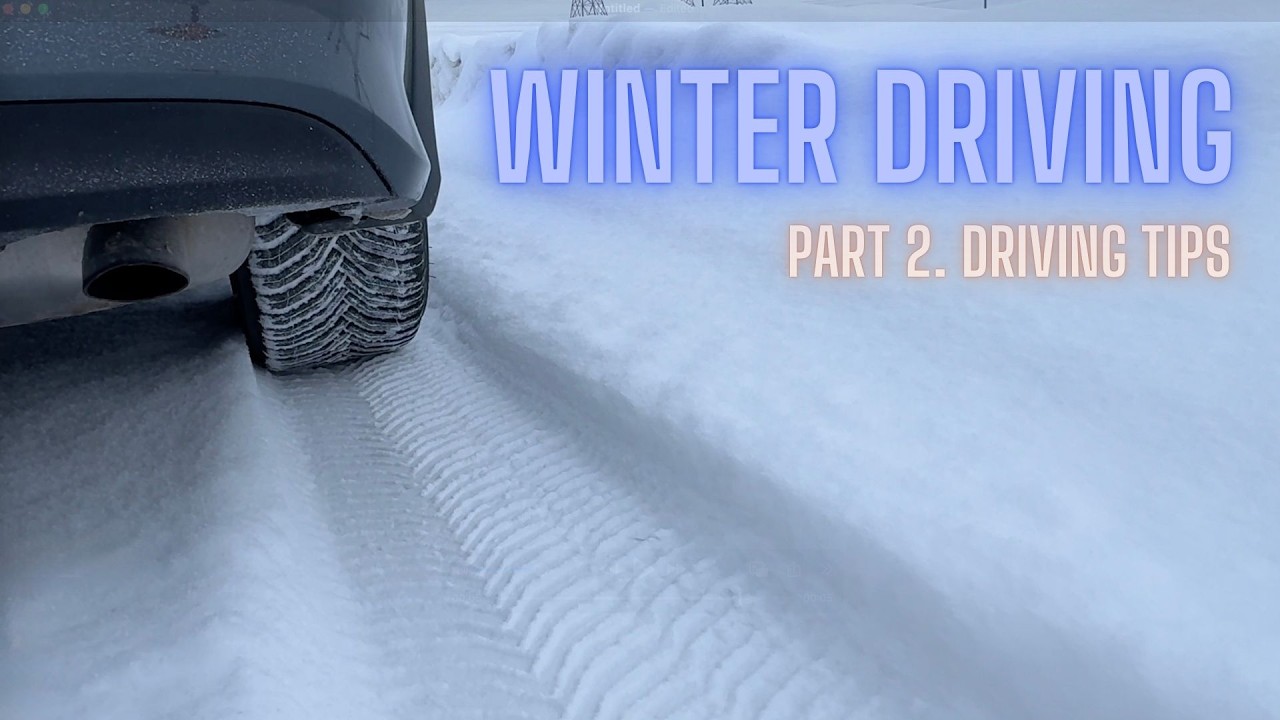 Winter driving. Let's get out there and learn!
