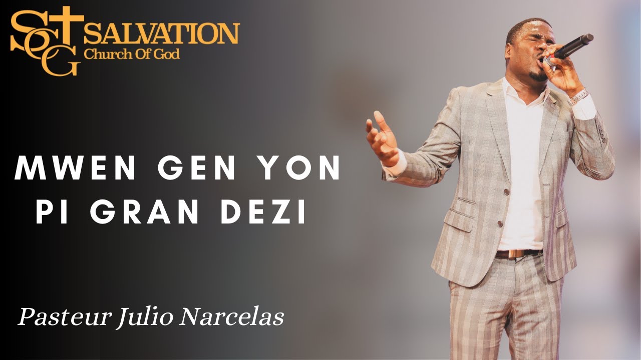 Mwen gen yon pi gran dezi mwen vle sanble ak Jezi | Pasteur Julio Narcelas