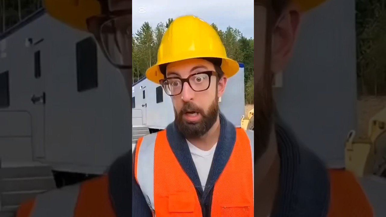 Smart Engineer Moments😱#adamrose#construction#engineering#workers