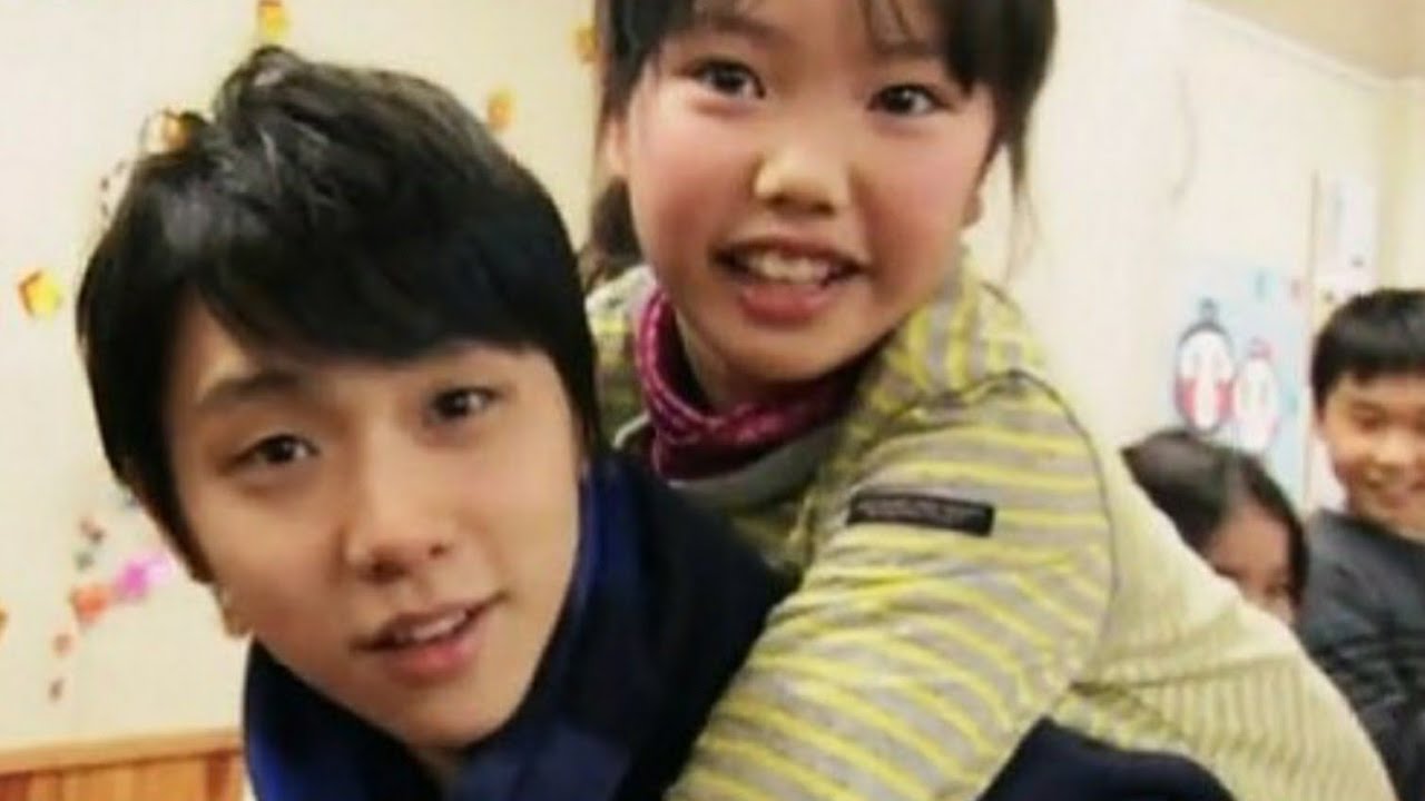 Yuzuru Hanyu & kids