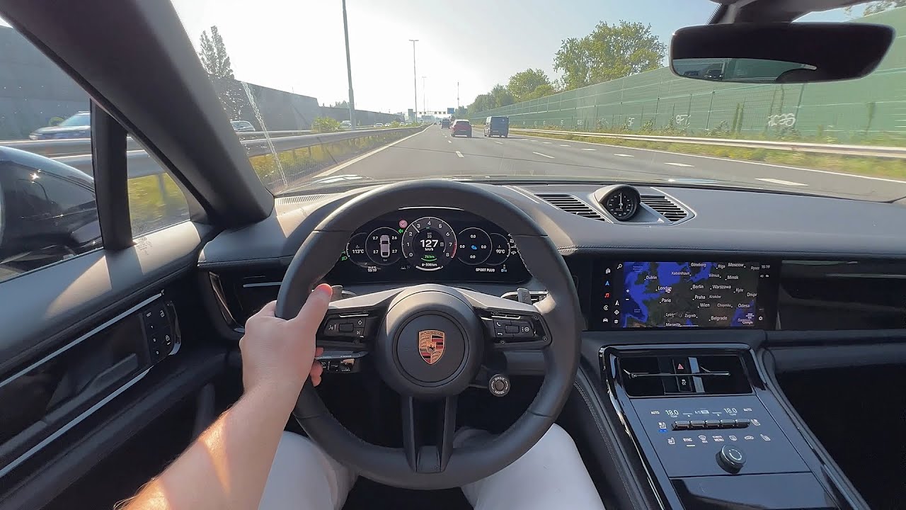 The New Porsche Panamera 2025 Test Drive