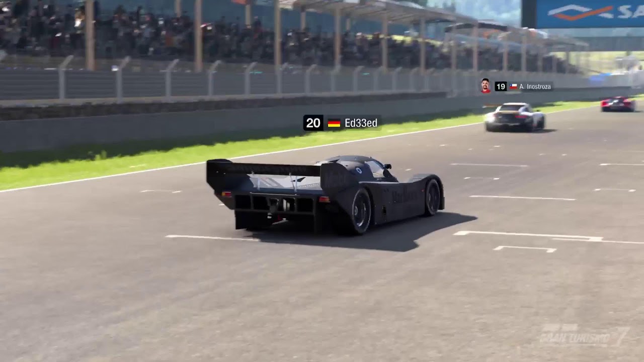 Porsche 962c 15 runden Rennen GT7 GT3