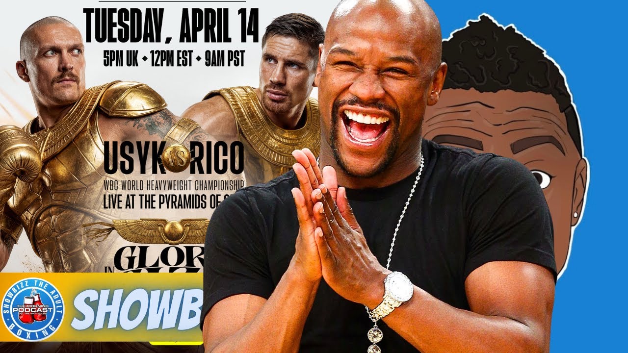 ShowBizz The Morning Podcast #442 - And STILL...50-0!! Floyd was RIGHT!?? Usyk VS Rico Presser