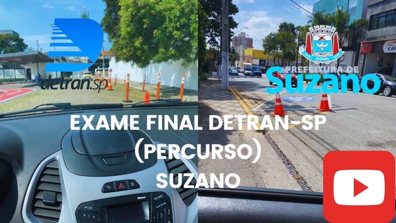 EXAME FINAL DETRAN SP-SUZANO (ATUALIZADO) CATEGORIA (B)