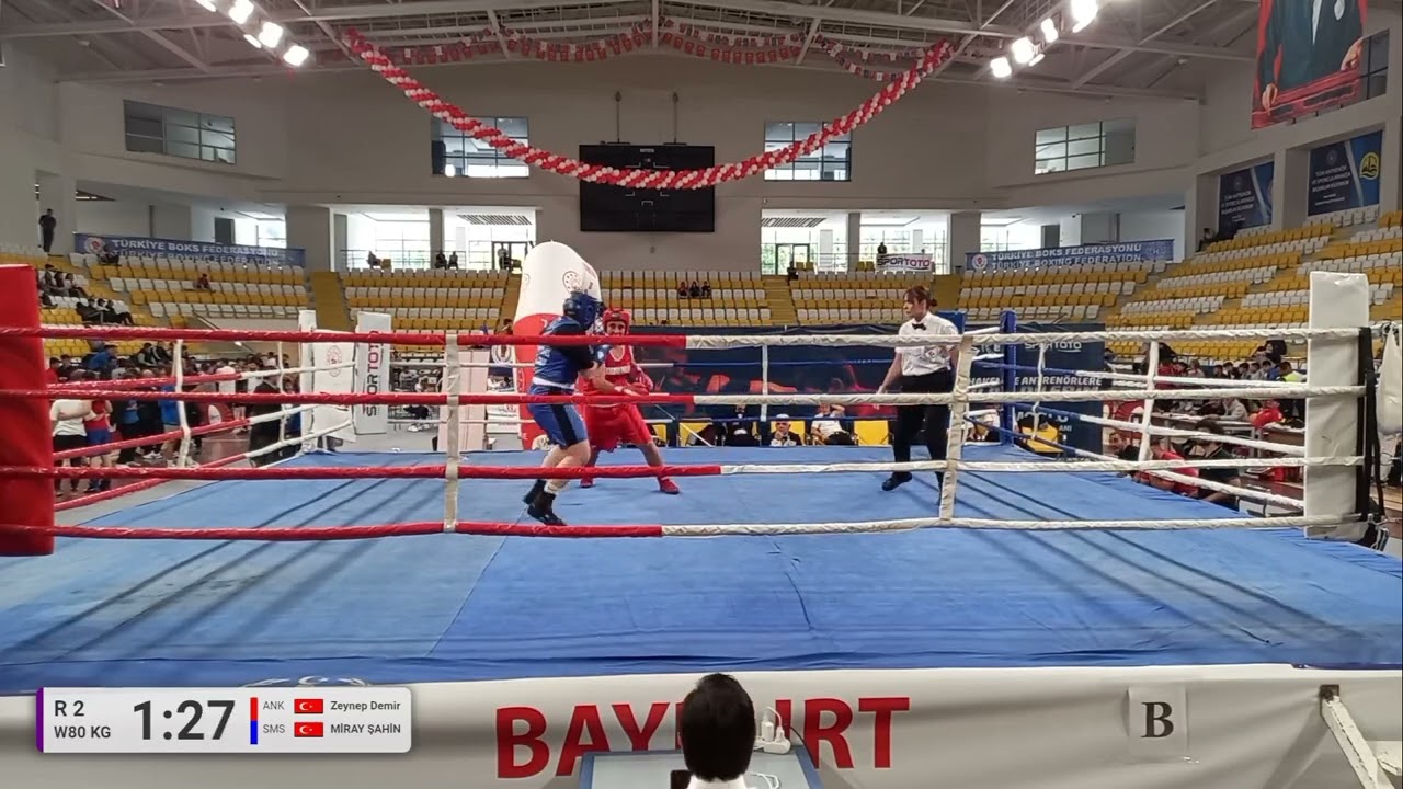 Zeynep Demir - MİRAY ŞAHİN TÜRKİYE BOKS FEDERASYONU ÜST MİNİKLER FERDİ BOKS ŞAMPİYONASI BAYBURT 2025