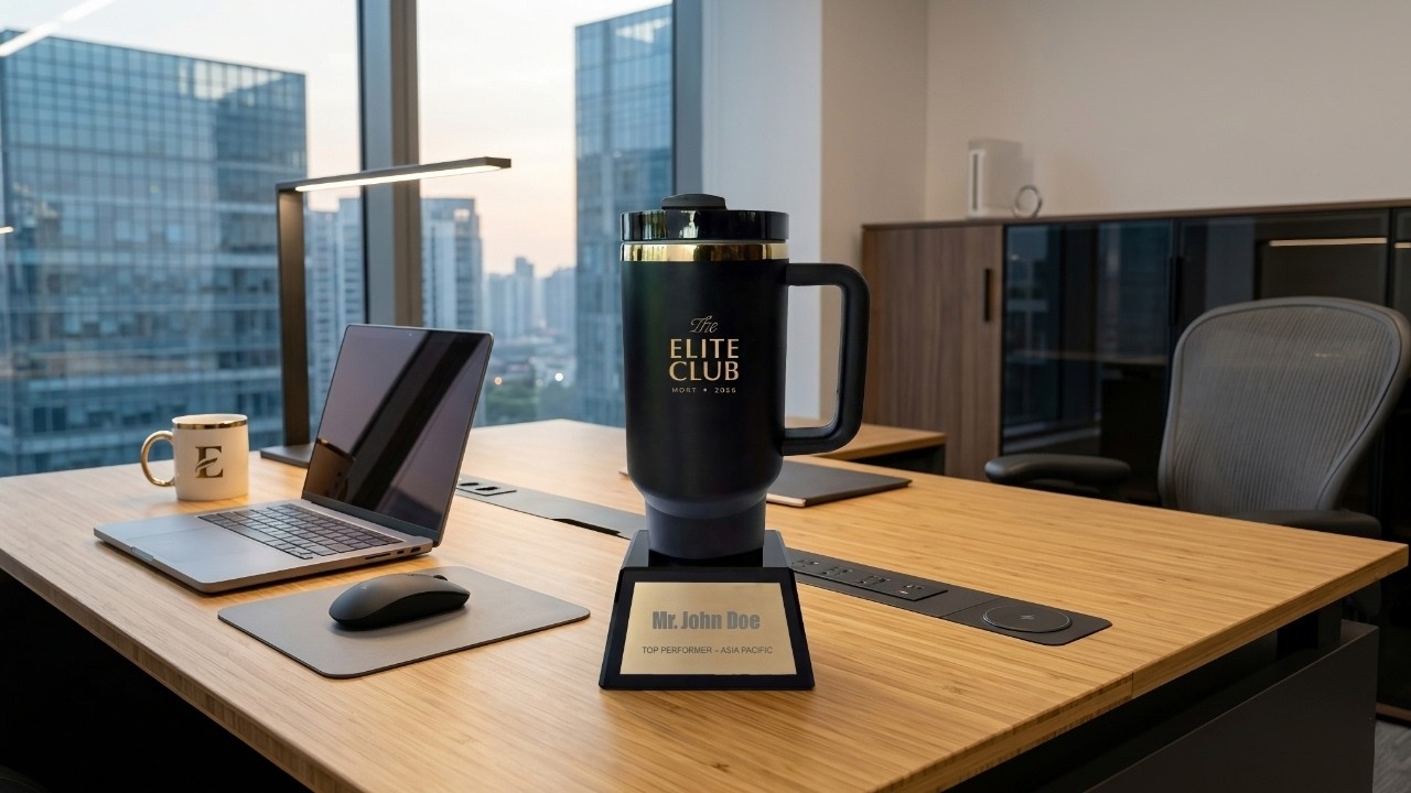 Tumbler Trophy Award