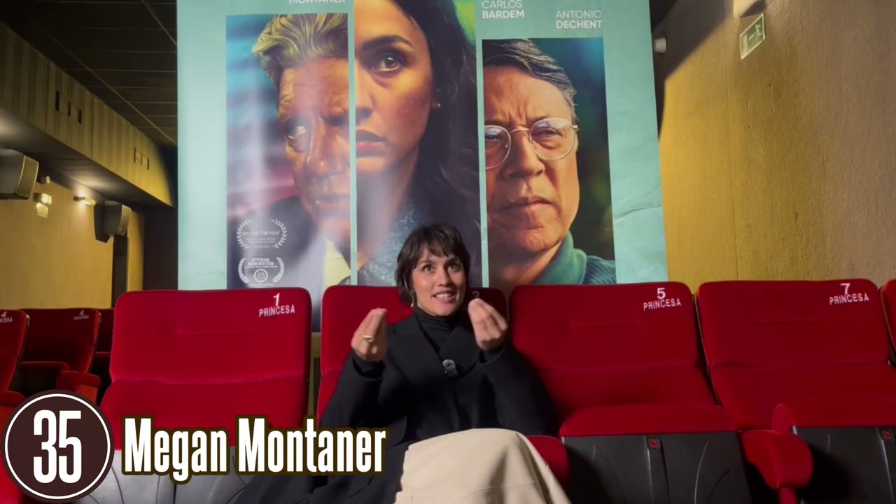 ENTREVISTA 🎙 Megan Montaner #Papeles - 35 MIL&Iacute;METROS 📽