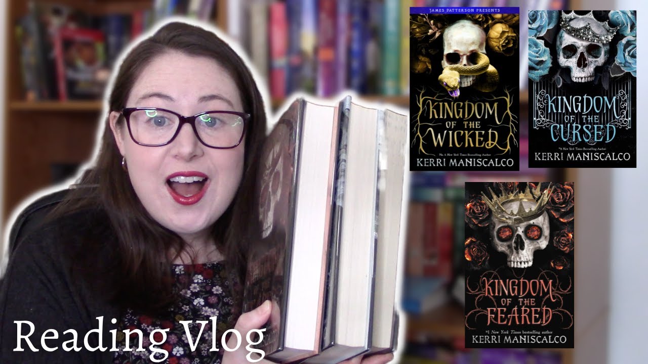 I read every book in the KINGDOM OF THE WICKED series by Kerri Maniscalco (book review reading vlog)