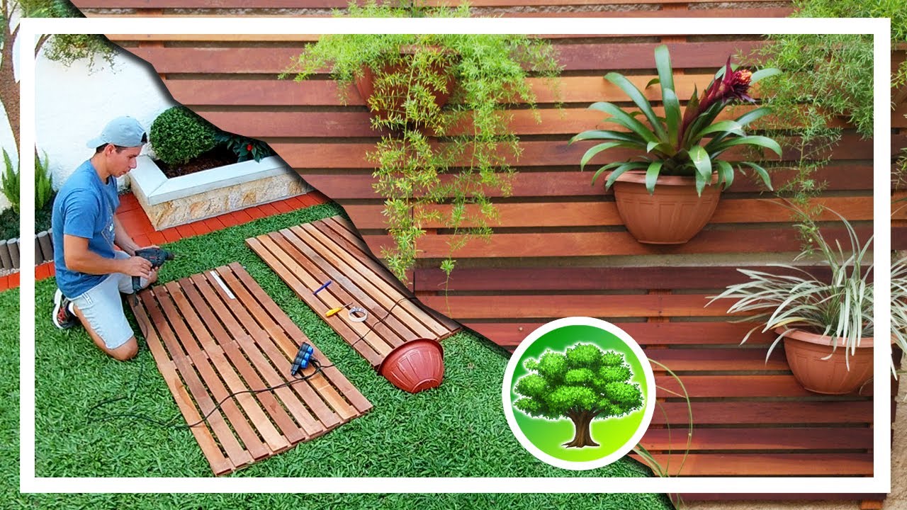 💚 DIY - PAINEL PARA JARDIM VERTICAL