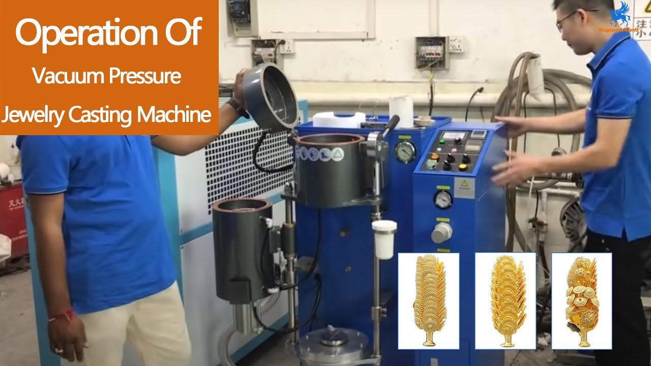 Эксплуатация ювелирной вакуумно-литьевой машины - Superbmelt