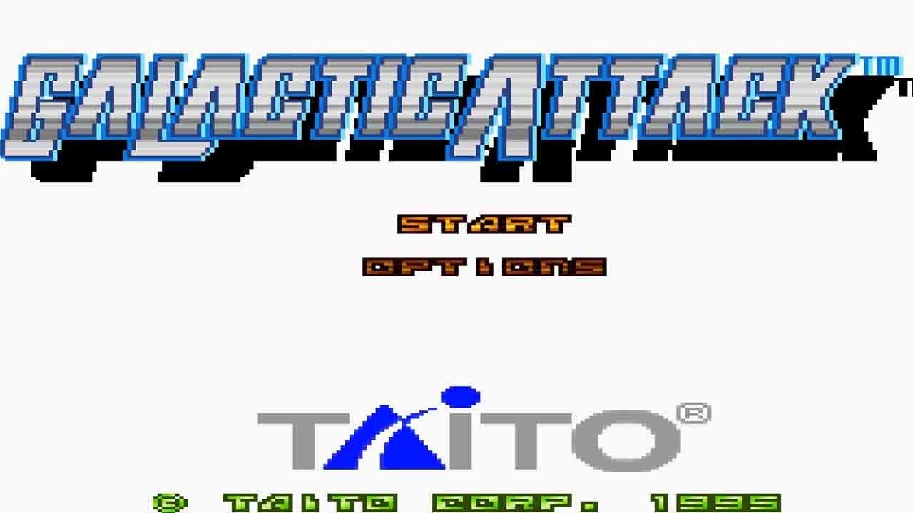 Galactic Attack Longplay Sega Saturn