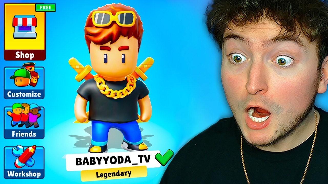 МОЙ ОБЛИК ИКОНЫ STUMBLE GUYS!