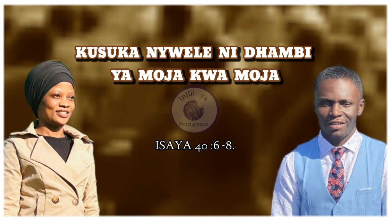 KUSUKA NYWELE NI DHAMBI YA MOJA KWA MOJA