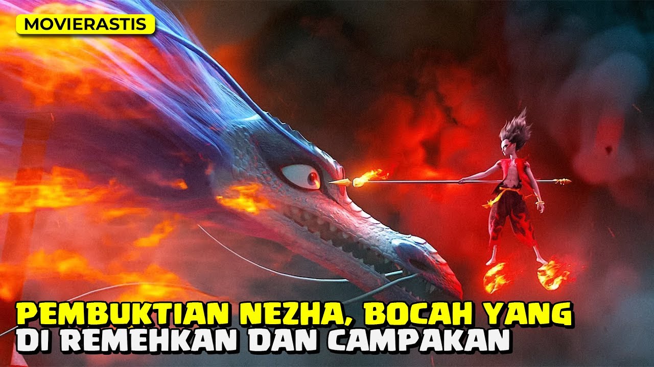 NEZHA TERLAHIR DENGAN KUTUKAN DAN PERGI MENJADI PAHLAWAN || Alur Cerita Film NEZHA (2019)