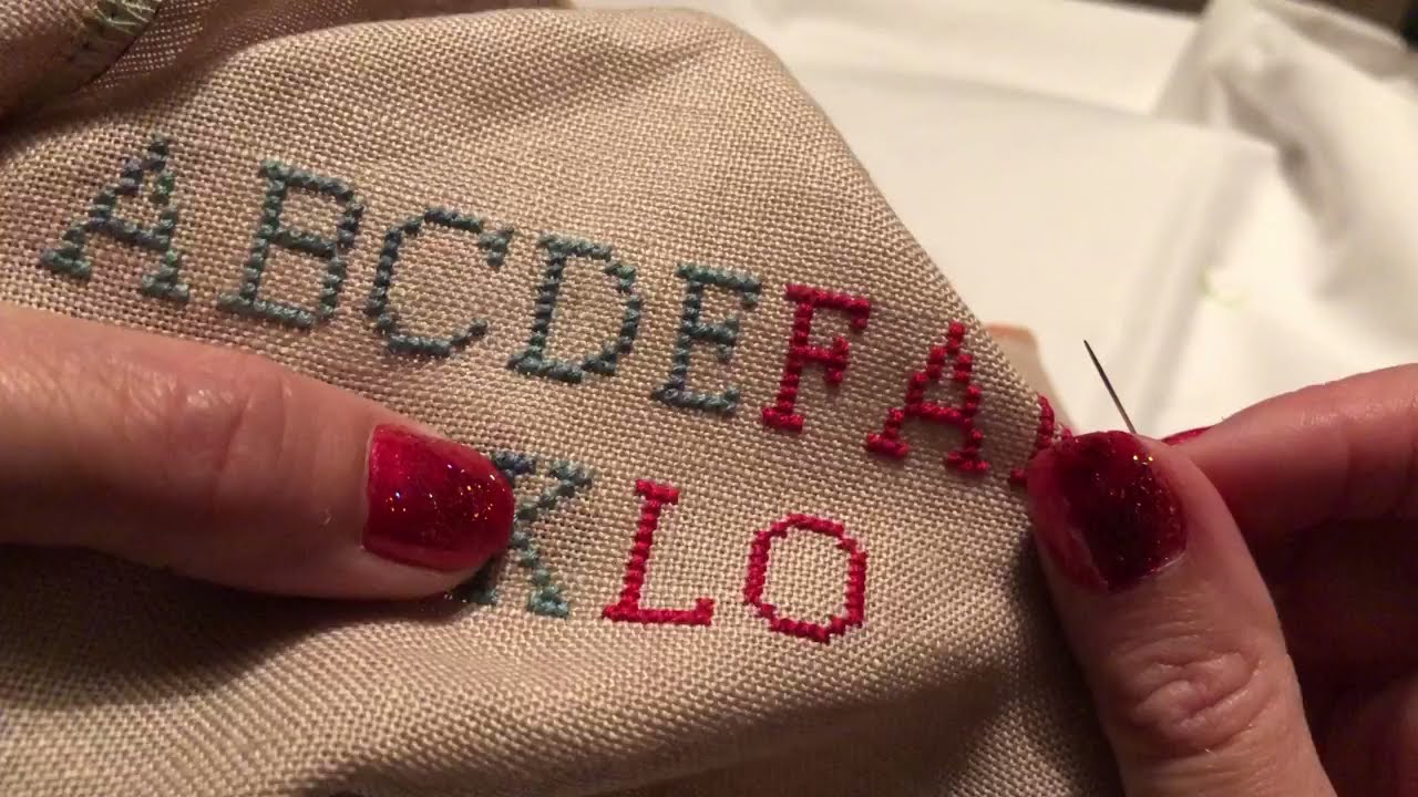 FlossTube Special Edition - My stitchy spot, how I stitch and a review of the Ben-Q e-Reading Lamp