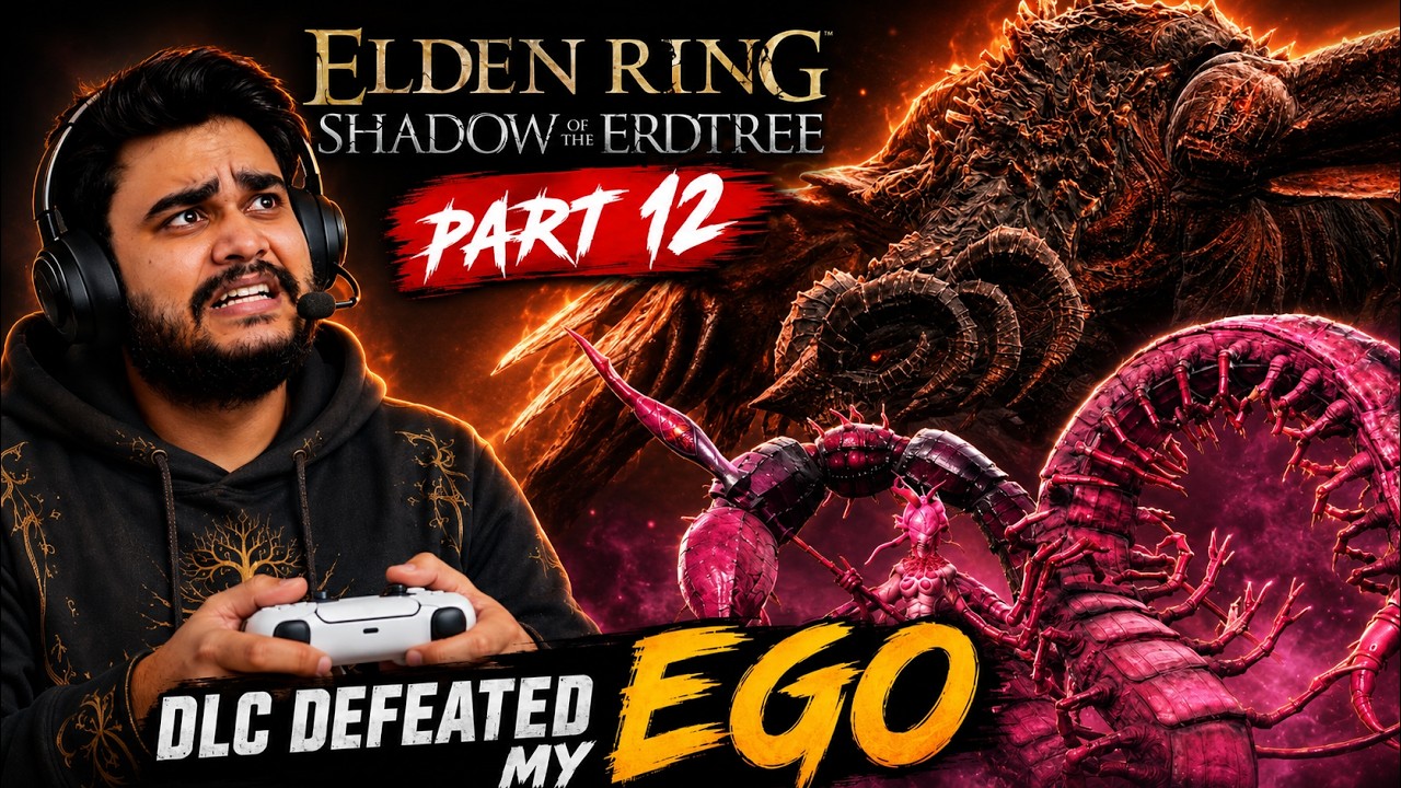 🔴SOULS NOOB Faces REGRET | Elden Ring : Shadow of ERD Tree Telugu Game Live | Day 12