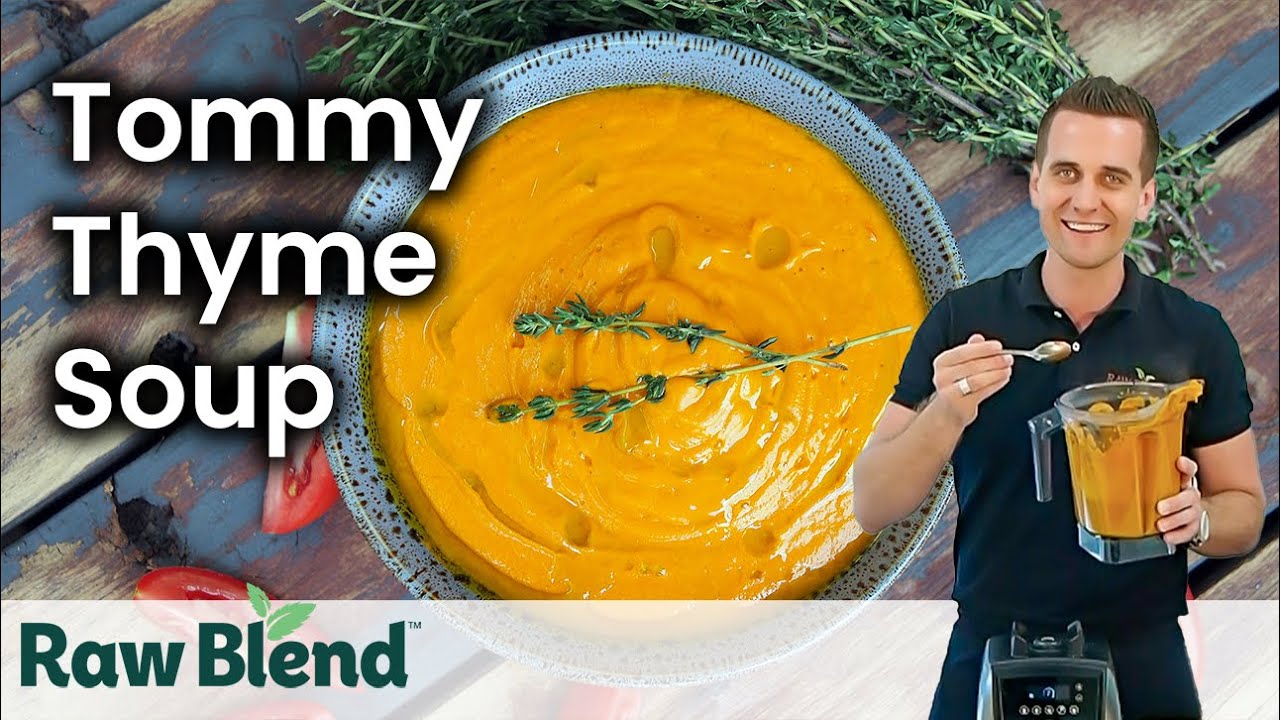 How to make a Tommy Thyme Soup in a Vitamix Blender | Recipe Video
