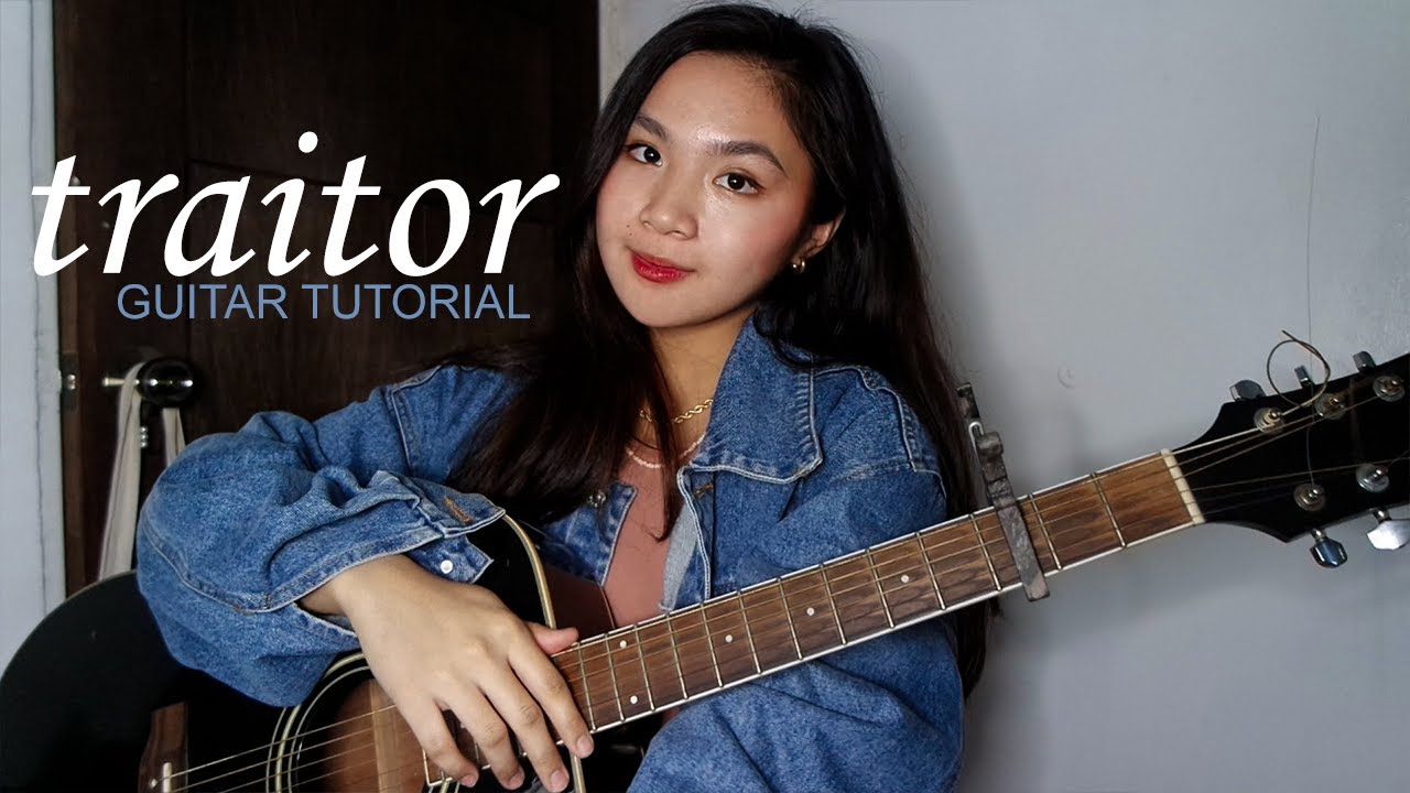 Olivia Rodrigo - Traitor (GUITAR TUTORIAL)