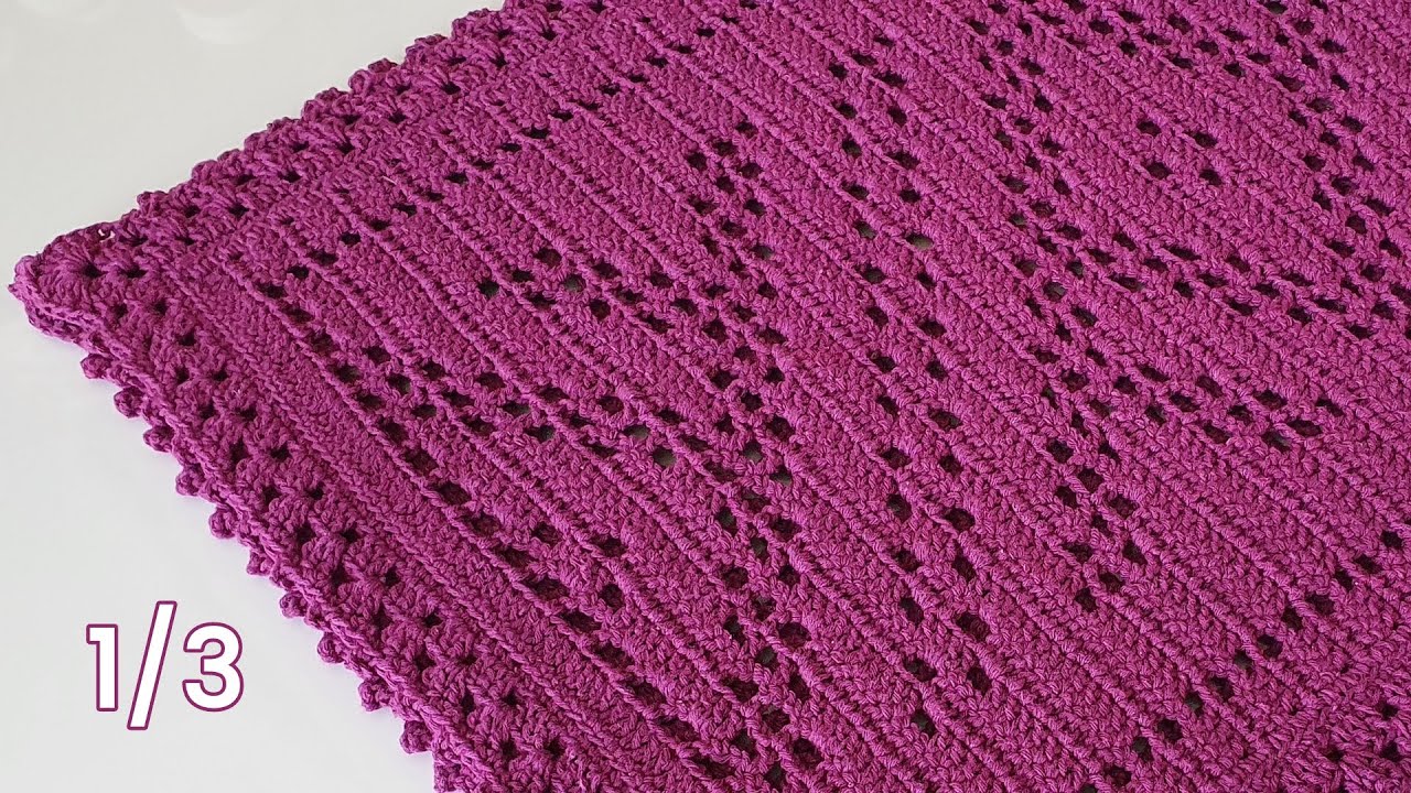 Легкая дорожка в филейном кружеве | Коврик Свёкла 1/3