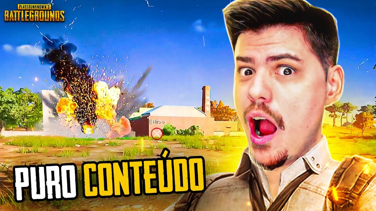 ESSA PARTIDA DE PUBG FOI PURO CONTEÚDO!