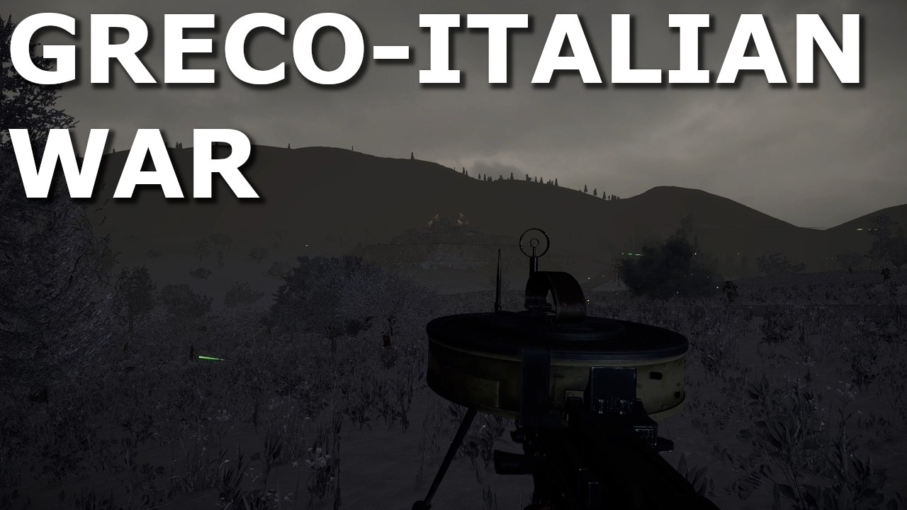 The Battle of the Këlcyrë Pass, Albania 1941 | Assault on Αρουραίος | Easy Red 2 Mod