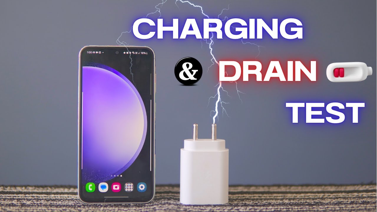 Samsung Galaxy S23 FE Battery Charging & Drain Test: S23 FE Battery Review (Real Usage Stats)