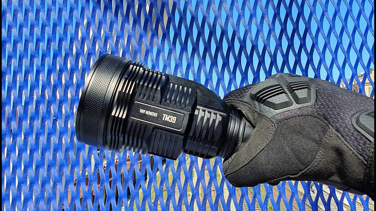 Nitecore TM39 in evening 2