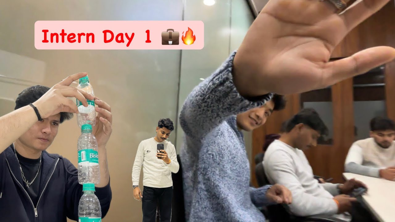 Internship Ka Pehla Din 😍 + Room Setup Shopping Vlog