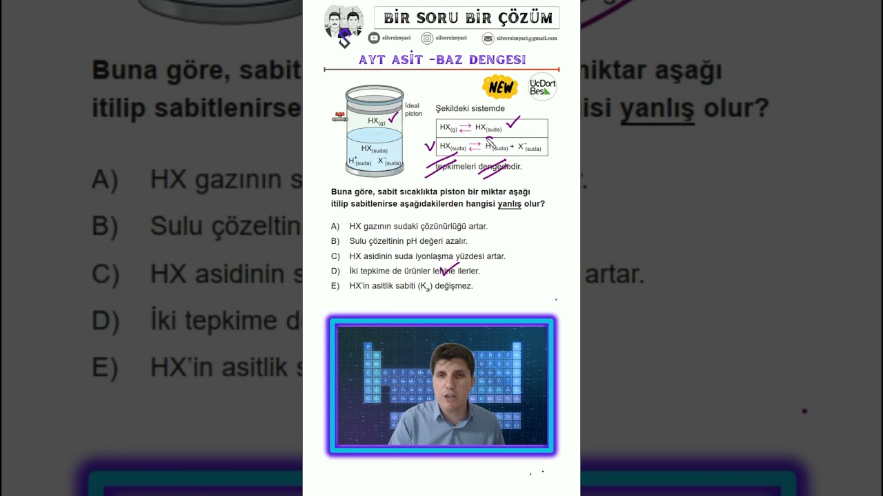 orijinal soru pas ge&ccedil;me #ayttayfa #chemistry #experiments #deney #ko&ccedil;luk #danismanlik
