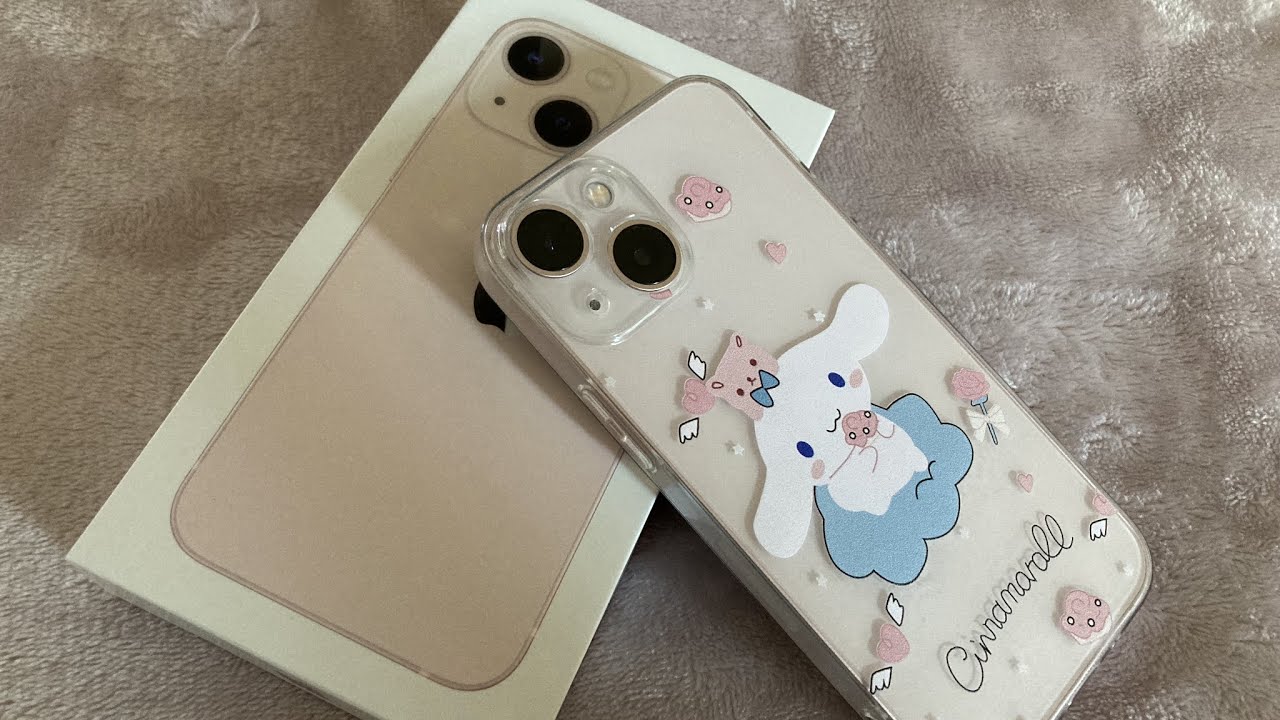 [unboxing 📦] iPhone 13 mini (pink) 💕+ accessories aesthetic ASMR