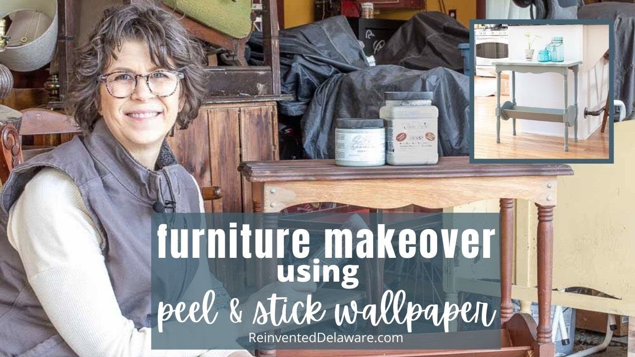 Peel and Stick Wallpaper for Furniture