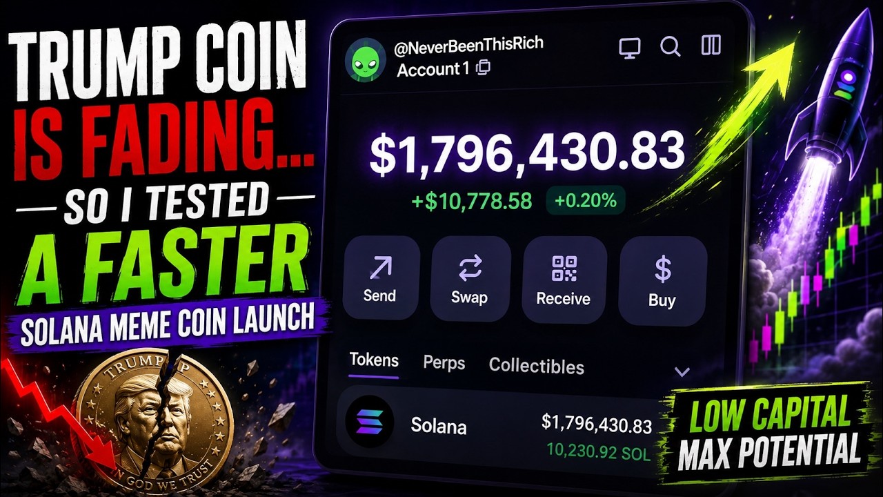 Trump Coin Is Fading. So I Tested a Faster Solana Meme Coin Launch