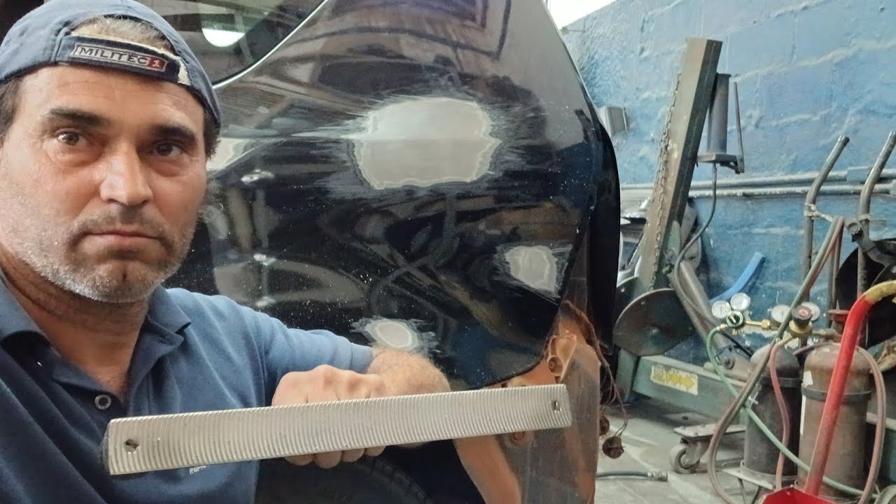 Funilaria  Ensinando como usar a Spotter e a Lima para n&atilde;o usar massa
