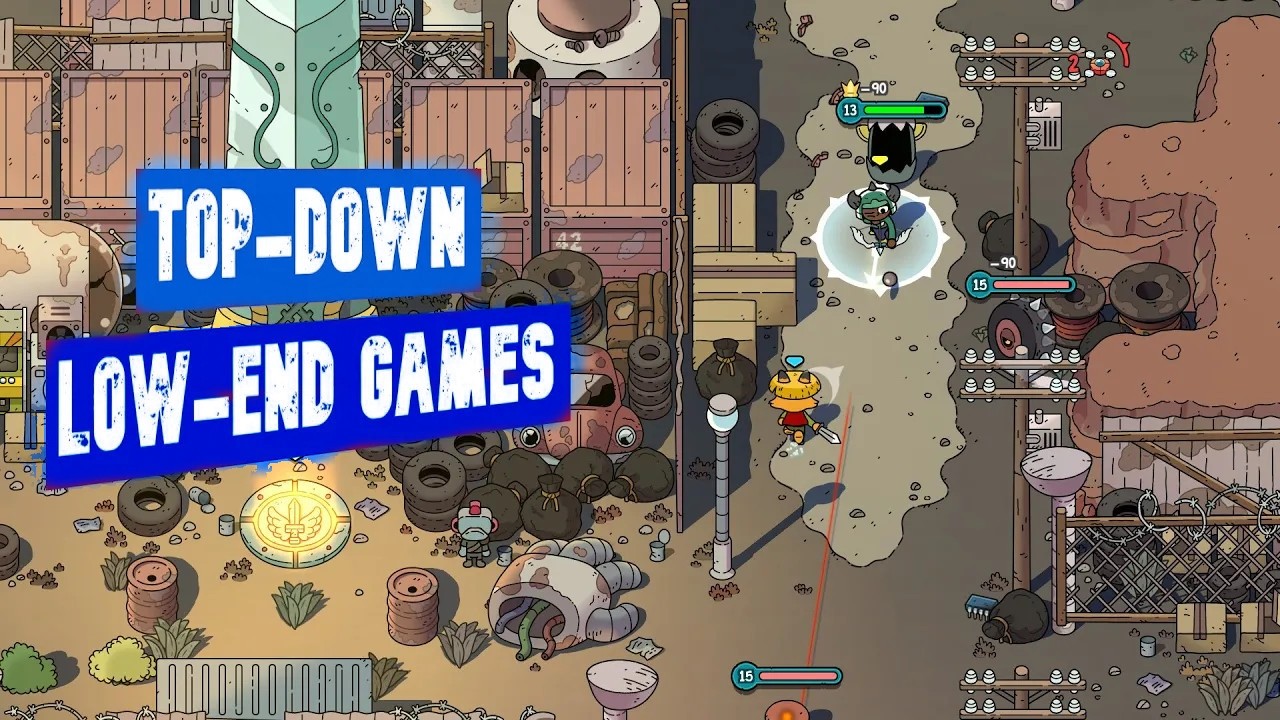 Top 30 Top-Down Games For Low-End PC | Potato & Low-End Games