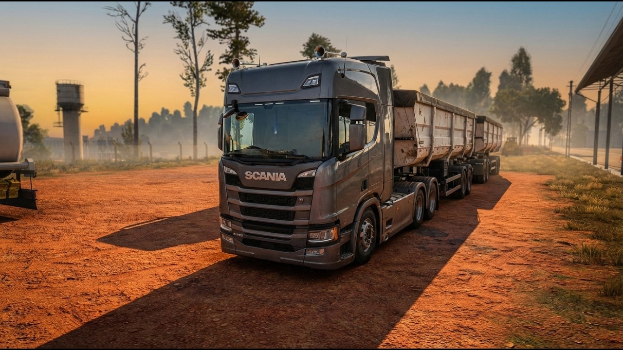 Estrada Mineira Braba! Fazenda Grão de Ouro rumo a Lagoa da Prata 🚚🔥