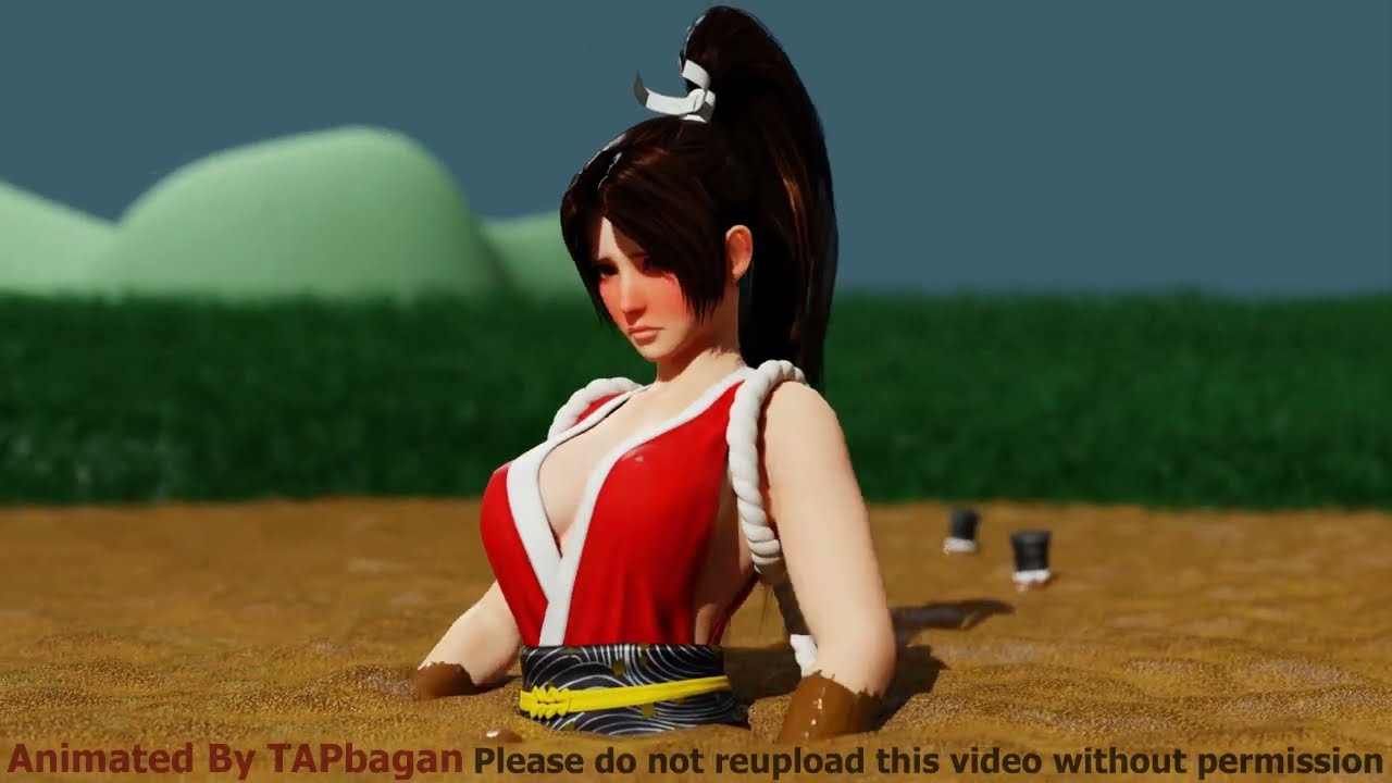 (Blender) Mai Shiranui Sink 2