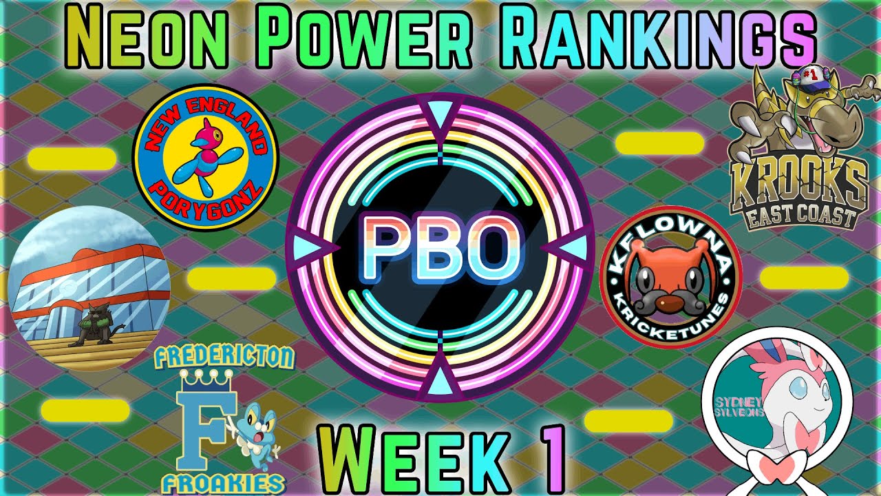 Neon Week 1 Power Rankings | Pokemon Draft League | PBO S10