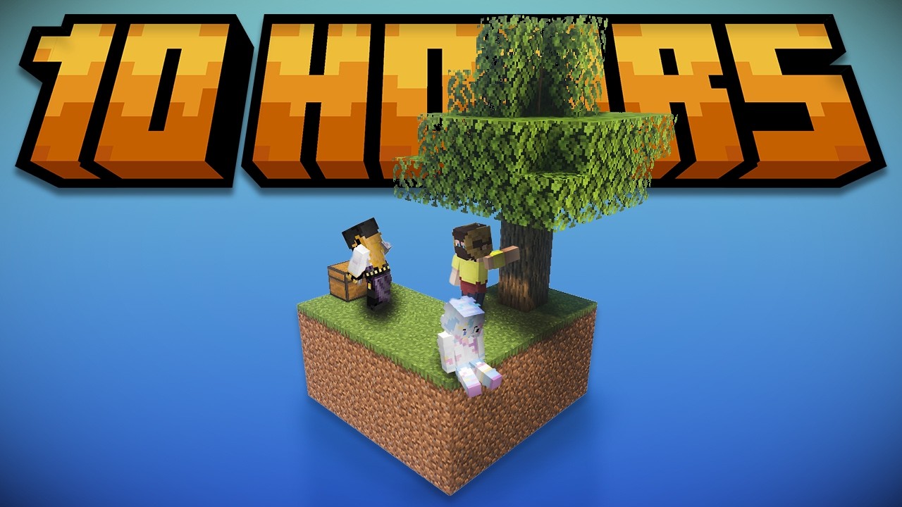 I Played Modded Skyblock For 10 Hours Straight