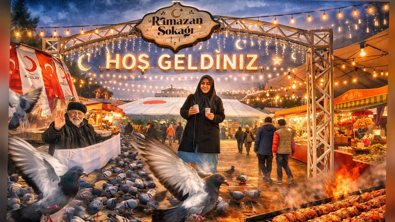 ​🌙 SAMSUN'DA RAMAZAN COŞKUSU! Cumhuriyet Meydanı Ramazan Sokağı ve Dev Çadır