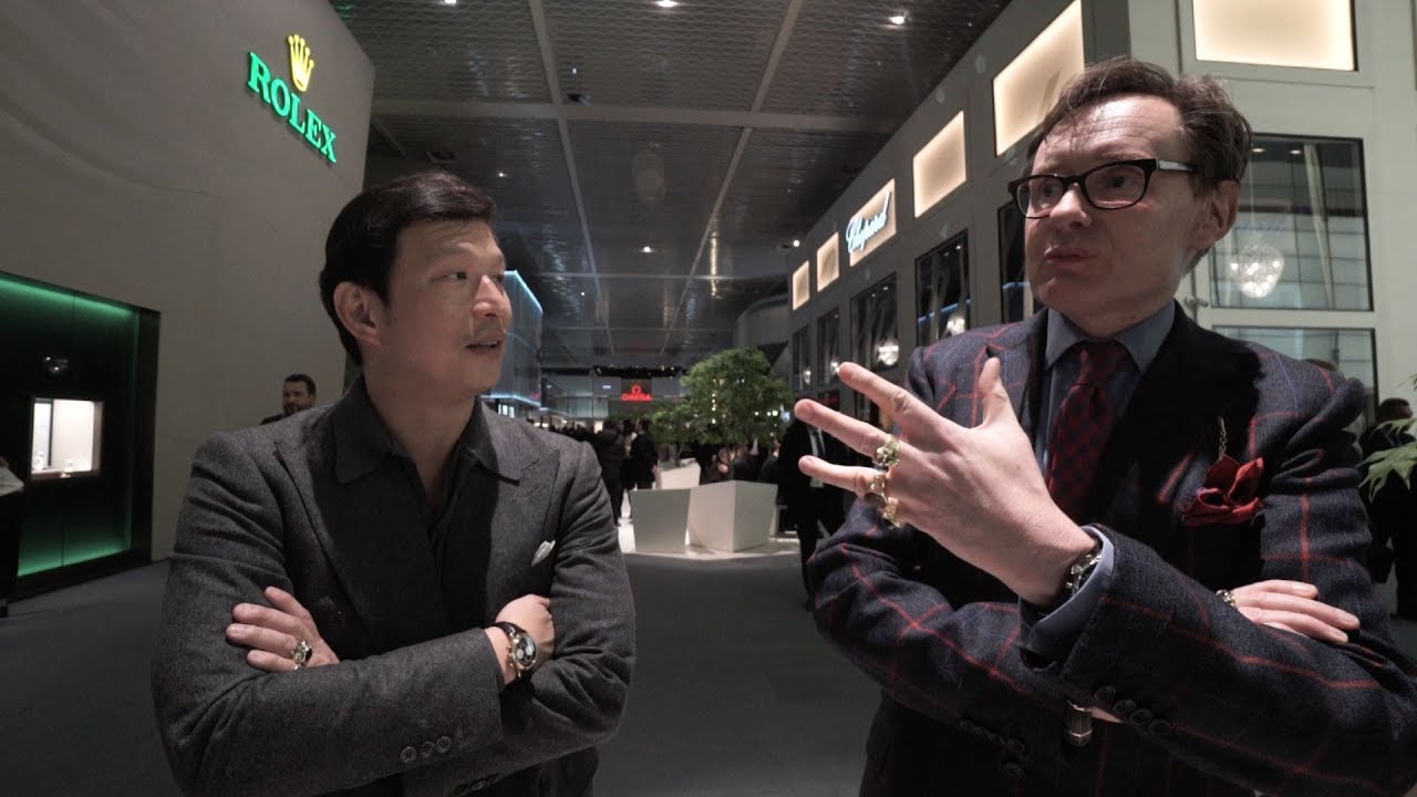 Wei Koh and Nick Foulkes Take a Stroll Around Baselworld 2018