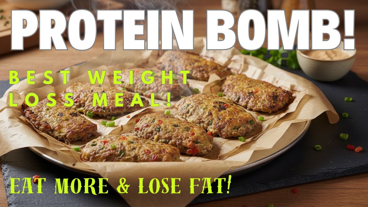 Протеиновая бомба! Моё любимое блюдо для похудения! Ешь много и всё равно худеешь! Готово за счит...