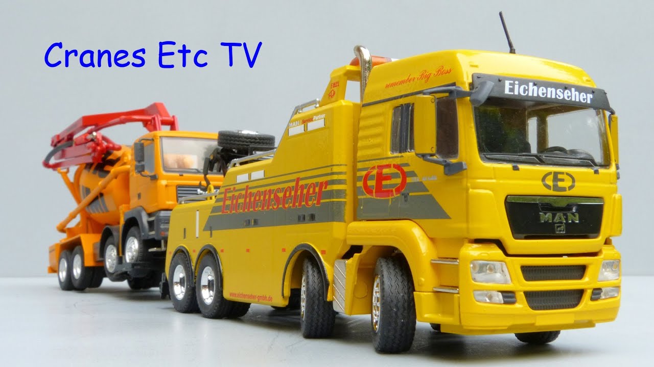 Conrad MAN TGS EMPL Recovery Truck by Cranes Etc TV