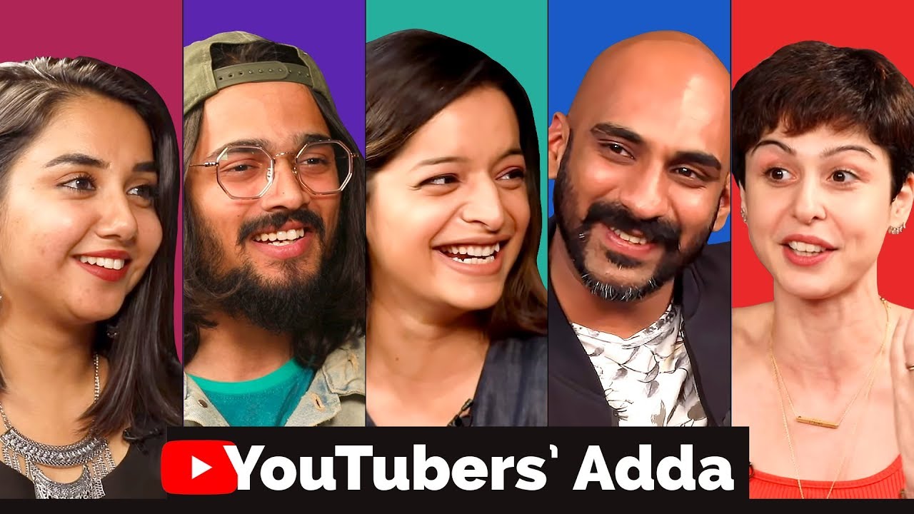 YouTube Creators Adda | Bhuvan Bam, Prajakta Koli, Sherry Shroff, Lisa Mishra, Sahil Khattar